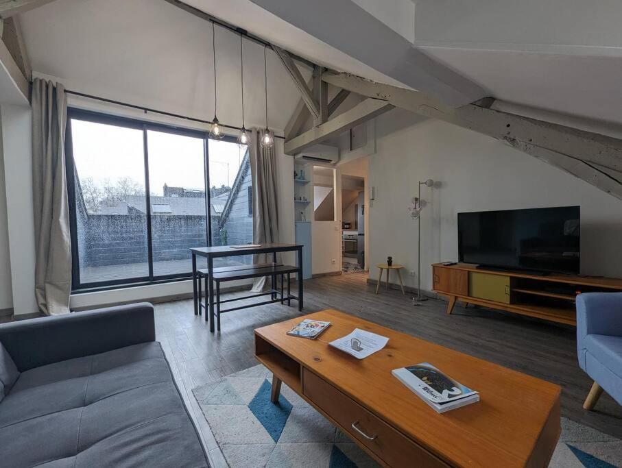 Appartement Terrasse Rouen Exterior foto